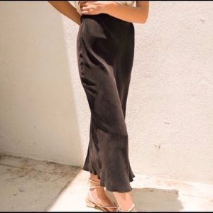 Ozma of California Grace Slip Skirt NWT